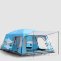 Super Large Space 8-12 Person Two-bedroom and one-living Outdoor Family Glamping Camping Tent